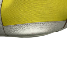 Load image into Gallery viewer, HERMES Garden Party Lime/Craie Toile Officier Country Leather Size TPM