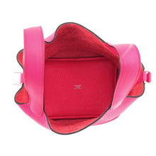Load image into Gallery viewer, HERMES Picotin Lock Rose Extreme Taurillon Clemence Size PM