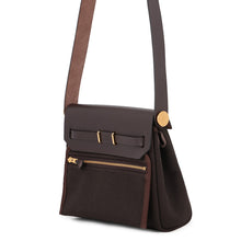 Load image into Gallery viewer, HERMES Herbag zip Ebene Toile H Vache Hunter Leather Size Mini