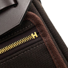 Load image into Gallery viewer, HERMES Herbag zip Ebene Toile H Vache Hunter Leather Size Mini