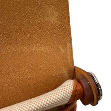 Load image into Gallery viewer, HERMES Herbag zip Ecru/Fauve Toile H Vache Hunter Leather Size Mini