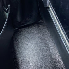 Load image into Gallery viewer, HERMES Kelly Retourne Black Box Calf Leather Size 35