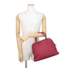 Load image into Gallery viewer, HERMES Bolide Ruby Taurillon Clemence Size 31