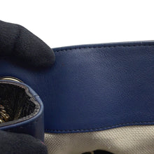 Load image into Gallery viewer, GUCCI Soho Interlocking G Chain Shoulder Bag Navy308982 Patent Leather
