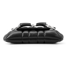 Load image into Gallery viewer, GUCCI Horsebit Shoulder Bag Black764339 Leather Size Small