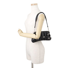 Load image into Gallery viewer, GUCCI Horsebit Shoulder Bag Black764339 Leather Size Small