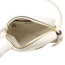 将图像加载到图库查看器中,GUCCI Soho Fringe Shoulder Bag Ivory742360 Leather Size Small