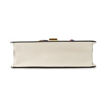Load image into Gallery viewer, GUCCI Sylvie Shoulder Bag White/Navy/Red421882 Leather Canvas