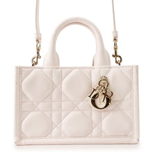 Load image into Gallery viewer, Dior Macrocannage Book Tote PinkS5573OWHP_M413 Calf Leather Size Mini