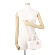 Load image into Gallery viewer, Dior Macrocannage Book Tote PinkS5573OWHP_M413 Calf Leather Size Mini