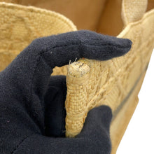 Load image into Gallery viewer, Dior Book tote Natural/BlackM1296ZSQD_M925 Raffia Size Medium