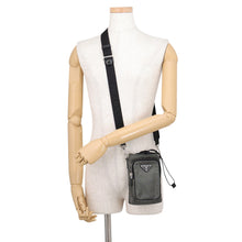 Load image into Gallery viewer, PRADA Re-Nylon Smartphone Case Shoulder forest green2ZH155_2DMI_F0414 Nylon Leather