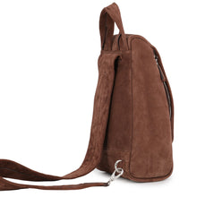 Load image into Gallery viewer, PRADA Crossbody Bag Brown2VZ114 suede