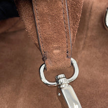 Load image into Gallery viewer, PRADA Crossbody Bag Brown2VZ114 suede