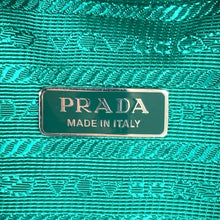 Load image into Gallery viewer, PRADA Padded Triangle 2-Way Handbag Turquise Green1BA315_2DX8_F0363 Leather
