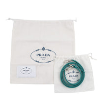 Load image into Gallery viewer, PRADA Padded Triangle 2-Way Handbag Turquise Green1BA315_2DX8_F0363 Leather