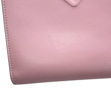 Load image into Gallery viewer, PRADA Embossed Triangle 2-Way Bag Pink1BA333 Leather Size Mini