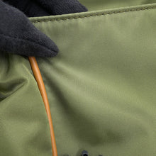 将图像加载到图库查看器中,PRADA Re-Nylon xSaffiano Leather Shoulder Bag Military Green2VD066_2CX2_F03UQ_V_OOO Nylon Leather Size Medium