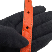 Load image into Gallery viewer, PRADA 2way Handbag Orange/Khaki Nylon Leather