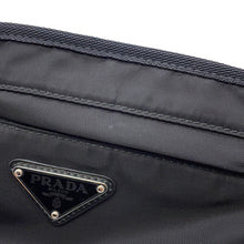 将图像加载到图库查看器中,PRADA Security Pouch Waist Bag Black1BL018 Nylon