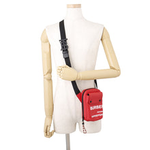 Load image into Gallery viewer, BURBERRY Cross Body Bag Red/Black/White8036889 PVC