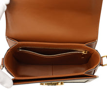 Load image into Gallery viewer, CELINE Triomphe Teen Shoulder Bag Ivory/Brown188882 PVC Leather