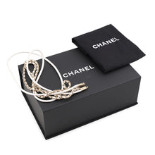 Load image into Gallery viewer, CHANEL CHANEL 22 Perforated Chain Shoulder Bag WhiteAS3980-B19648-10601 Shiny Calf Leather Size Mini