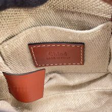 将图像加载到图库查看器中,Chloe Woody Nano Shoulder Beige/BrownCHC22AP235 Canvas Leather