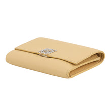 将图像加载到图库查看器中,LOEWE Vertical Wallet Compact Wallet BeigeC821S33X01 Leather