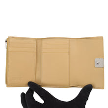 将图像加载到图库查看器中,LOEWE Vertical Wallet Compact Wallet BeigeC821S33X01 Leather