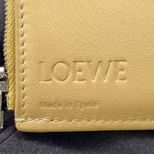 将图像加载到图库查看器中,LOEWE Vertical Wallet Compact Wallet BeigeC821S33X01 Leather