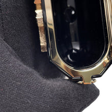 Load image into Gallery viewer, CHANEL DecaCoco RhinestonePearl AirPods Case BlackAB6425 Plastic Faux Pearl Rhinestone