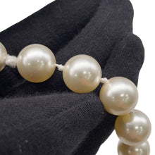 Load image into Gallery viewer, CHANEL DecaCoco RhinestonePearl AirPods Case BlackAB6425 Plastic Faux Pearl Rhinestone