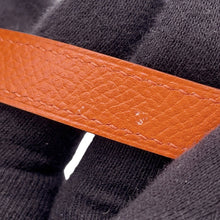 Load image into Gallery viewer, HERMES Kelly wallet long Orange Epsom