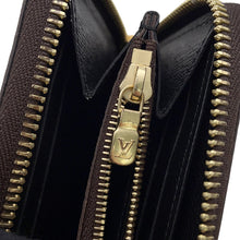 Load image into Gallery viewer, LOUIS VUITTON Portefeuille Clemence NoirM82336 Monogram Reverse Canvas