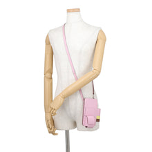 Load image into Gallery viewer, HERMES Way Phone Case Mauve Sylvestre/RougeSellier/Jaune Poussin Epsom