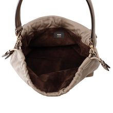 Load image into Gallery viewer, FENDI Mamma bucket Greige8BR834 Leather Size Large