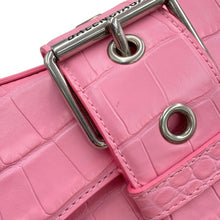 将图像加载到图库查看器中,BALENCIAGA Lindsay Shoulder Bag Pink701141210C95812 Embossed Leather
