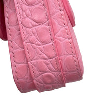 将图像加载到图库查看器中,BALENCIAGA Lindsay Shoulder Bag Pink701141210C95812 Embossed Leather