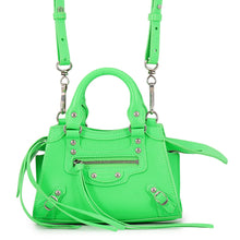 将图像加载到图库查看器中,BALENCIAGA Neoclassic City Green638527 Leather Size Nano