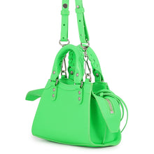 将图像加载到图库查看器中,BALENCIAGA Neoclassic City Green638527 Leather Size Nano