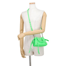 将图像加载到图库查看器中,BALENCIAGA Neoclassic City Green638527 Leather Size Nano