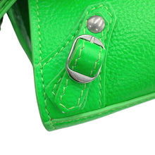 将图像加载到图库查看器中,BALENCIAGA Neoclassic City Green638527 Leather Size Nano