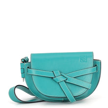Load image into Gallery viewer, LOEWE Gate Bumbag Crossbody Bag Green Leather