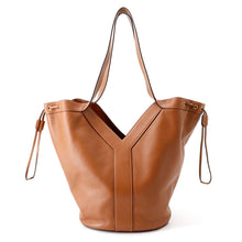 Load image into Gallery viewer, SAINT LAURENT PARIS Tote Bag Y Hobo Brown833160AAE146359 Calf Leather