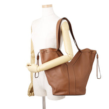 Load image into Gallery viewer, SAINT LAURENT PARIS Tote Bag Y Hobo Brown833160AAE146359 Calf Leather
