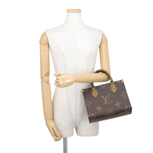 Load image into Gallery viewer, LOUIS VUITTON Onthego RedM46373 Monogram Monogram Reverse Canvas Monogram Giant Size PM