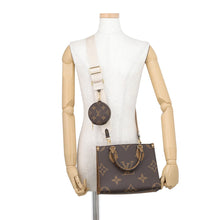 Load image into Gallery viewer, LOUIS VUITTON Onthego RedM46373 Monogram Monogram Reverse Canvas Monogram Giant Size PM