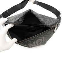 将图像加载到图库查看器中,FENDI ZUCCA Pattern Waist Bag Gray7VA562 PVC