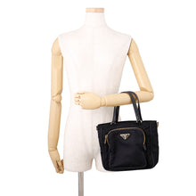 将图像加载到图库查看器中,PRADA 2wayHandbag Black1BG308 Nylon